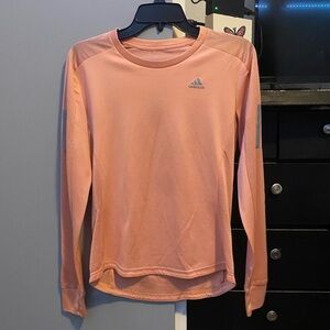 Adidas, Small, Peach/Light Orange